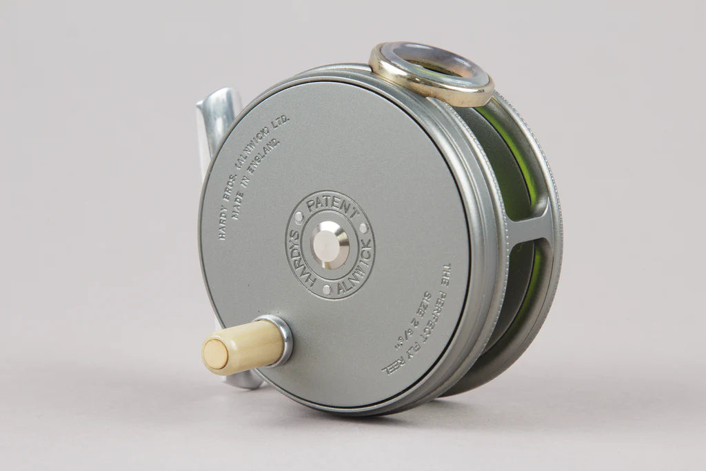 HARDY SALMON PERFECT FLY REEL, 3 ¾”, ENGLAND - Classic Flyfishing Tackle