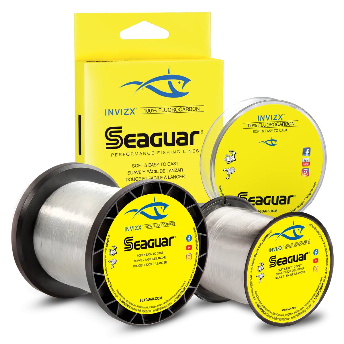 Seaguar Invizx Fluorocarbon Line