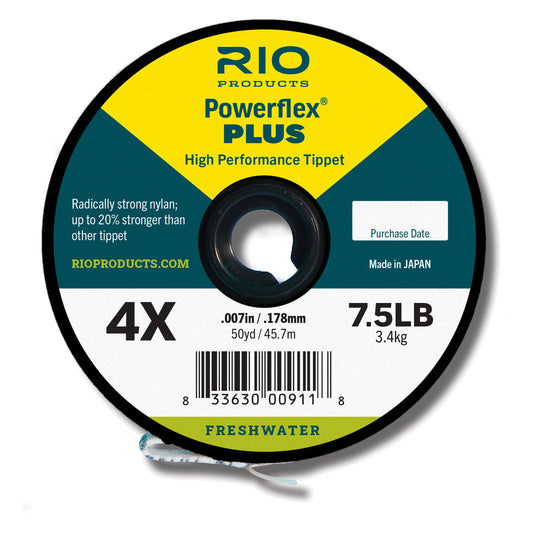 RIO Powerflex Plus Tippet (50Yard Spool)