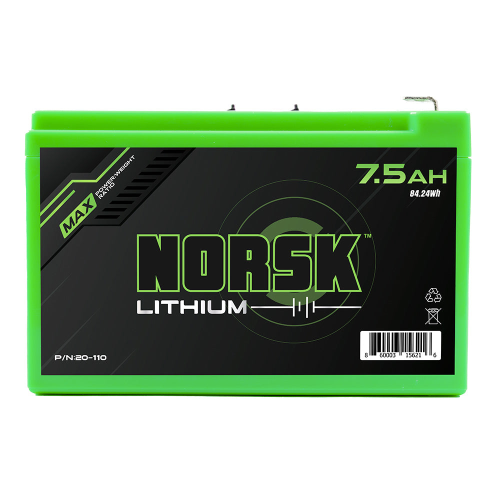 Norsk 7.5AH Lithium Ion Battery