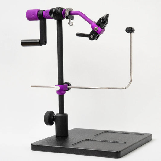 Renzetti Saltwater Traveler -Purple 2506R True Rotary® Series Cam Vise