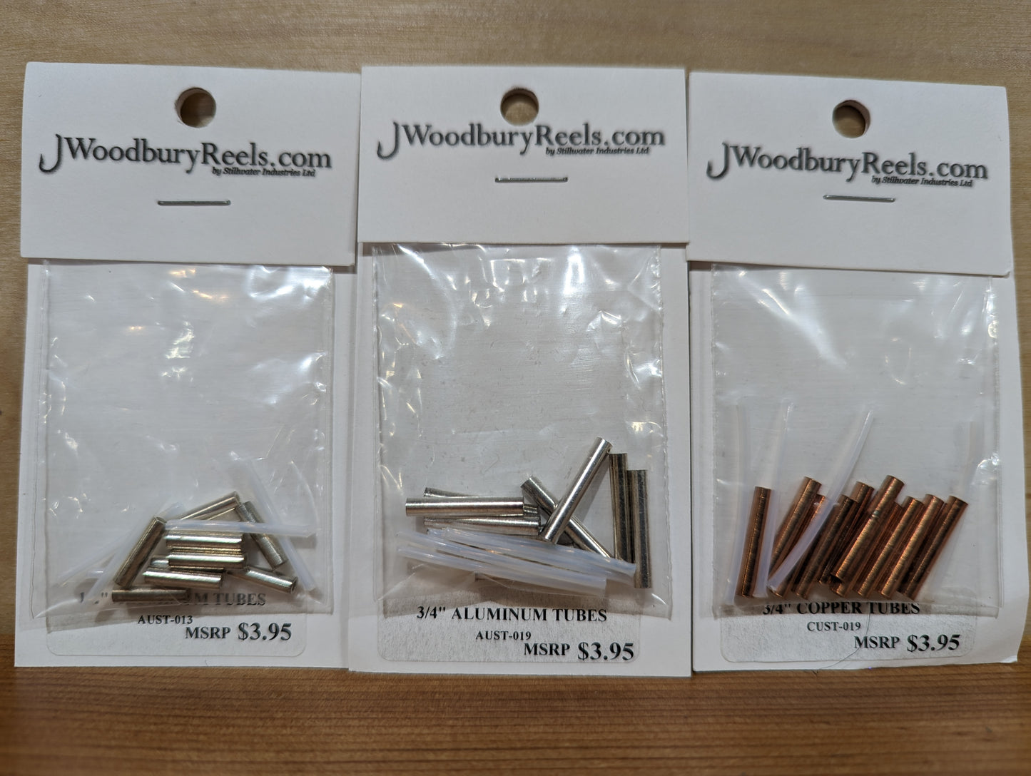 Woodbury Tube Fly Tubes