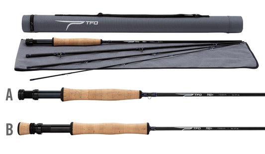 B W Sports 2pc 10ft Fly Fishing Rod and Reel Combo Case - Olive/Gray  RC-1010 698186000176