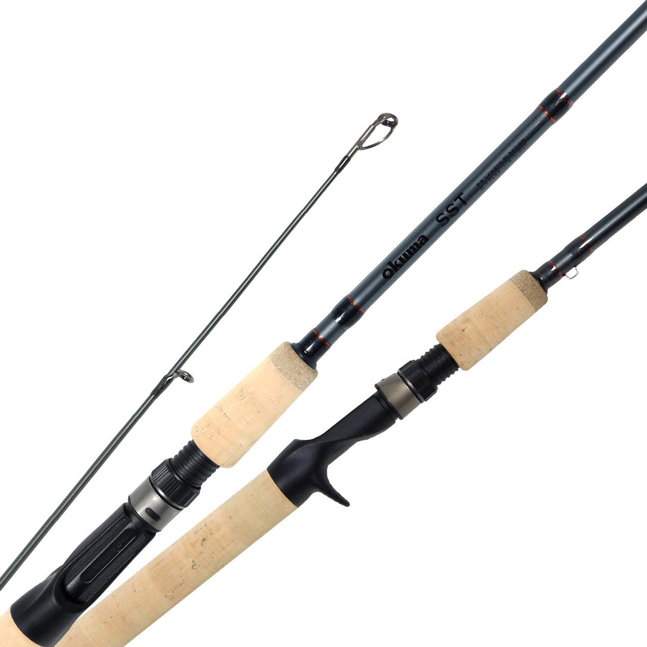 Okuma SST-C-1062Ha SST "a" Series 10'6" Medium Heavy Casting Rod with Cork Grip | 15 - 50 lbs [Oversized Item; Extra Shipping Charge*]