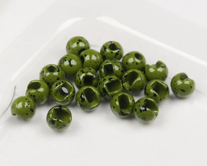 Hareline Slotted Tungsten Beads