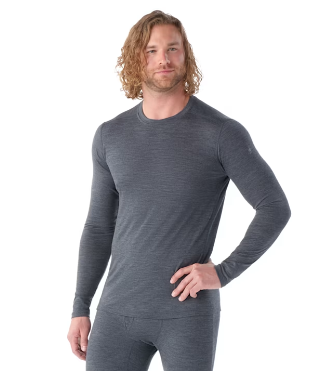 Smartwool Men's Classic Thermal Merino Base Layer Crew Boxed