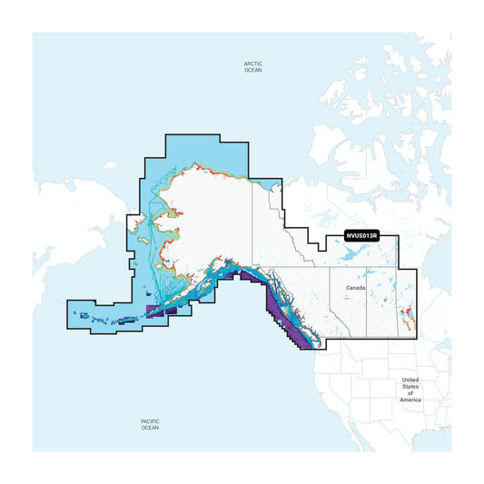 Garmin Canada, West & Alaska - Lakes, Rivers and Coastal Marine Charts (010-C1485-20)