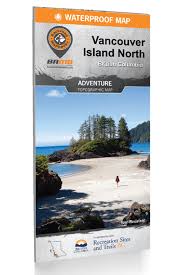 Backroad Mapbooks Waterproof Map - Vancouver Island North BC - Adventure - 2nd Edition