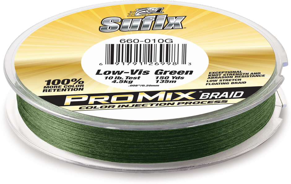 Sufix PROMIX® BRAID Low Vis Green