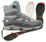Load image into Gallery viewer, Korkers Women&#39;s Bantam Lite w/Felt and Vibram Kling-on Soles

