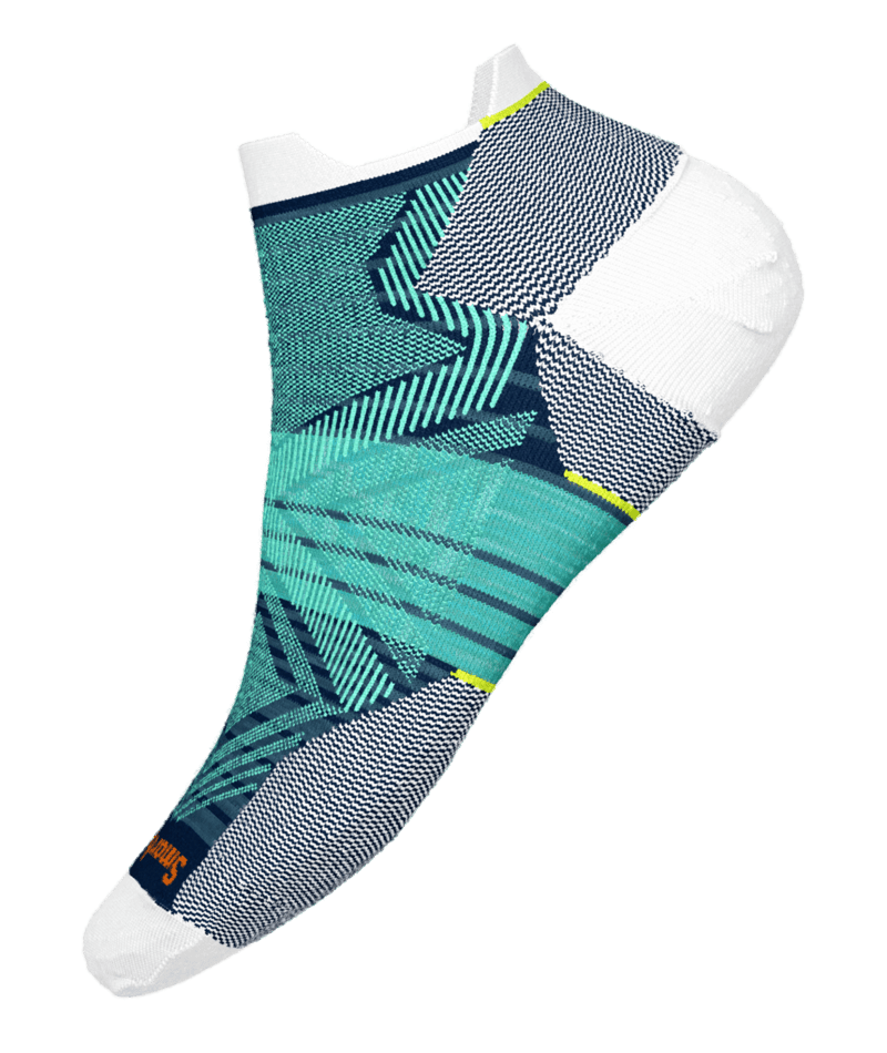 Smartwool Women's Run Zero Cushion Stripe Low Ankle Socks