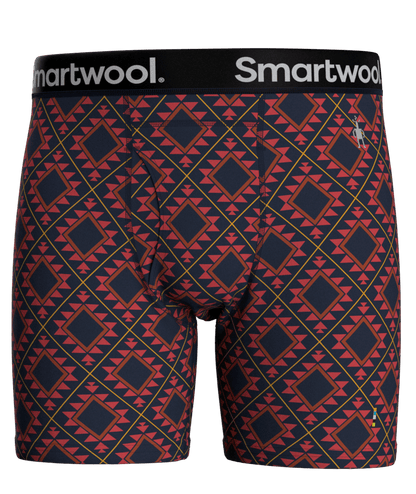 Smartwool Men's Merino Print Boxer Brief Boxed