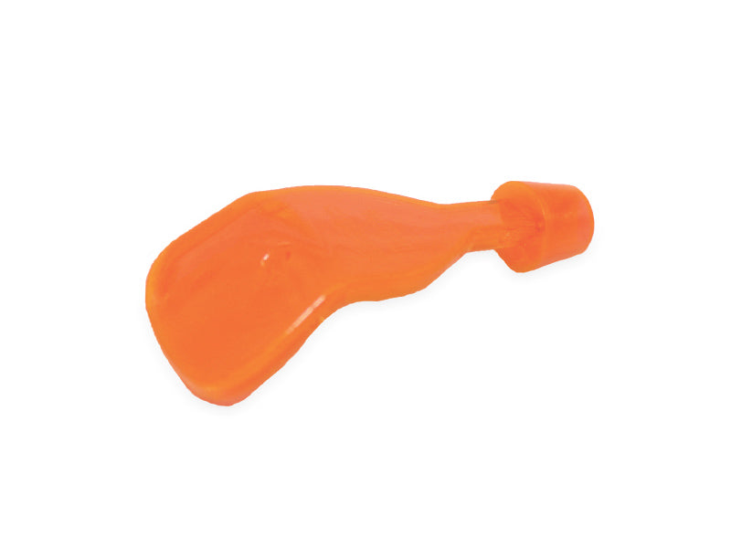 MACK'S WIGGLE HOOCHIE BILL 4/PK 1.5 orange