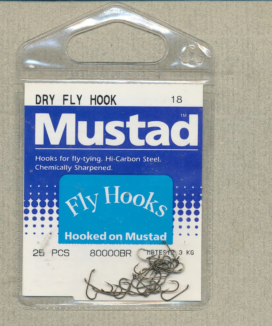 Mustad 80000BR Wet/Dry Fly Hook