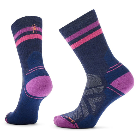 Smartwool Women's Hike Light Cushion Tube Stripe Crew Socks