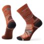 Smartwool Hike Light Cushion Mountain Range Pattern Crew Socks