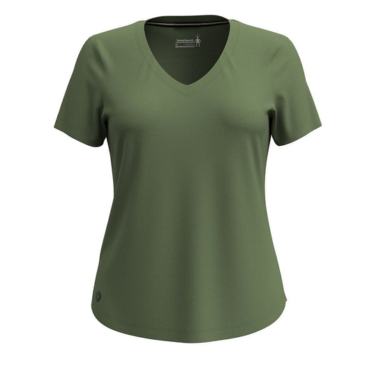 Smartwool Women's Active Ultralite V-Neck Short Sleeve