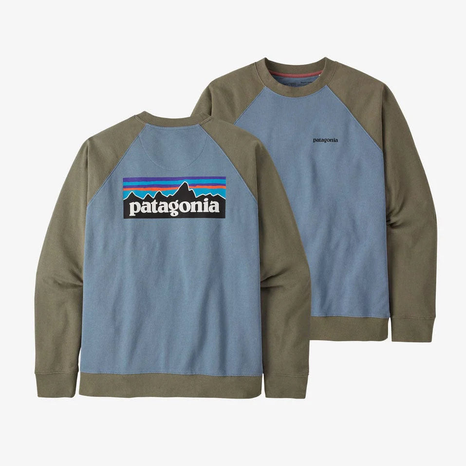 Patagonia Men's P-6 Logo Organic Cotton Crew Sweatshirt – TW Outdoors