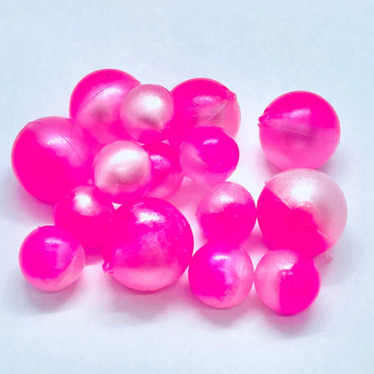 Tebru Fishing Beads,400pcs Rock Fishing Luminous Spacer Beads