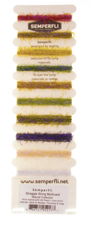 Semperfli Straggle String Mixed Pack- Natural Collection