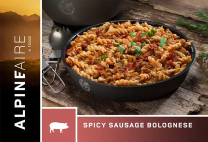 AlpineAire Spicy Sausage Bolognese