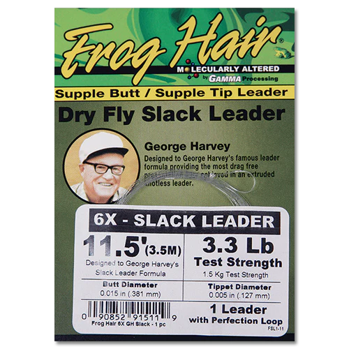 Frog Hair Fluorocarbon Leaders - Fluorocarbon Fishing Leaders